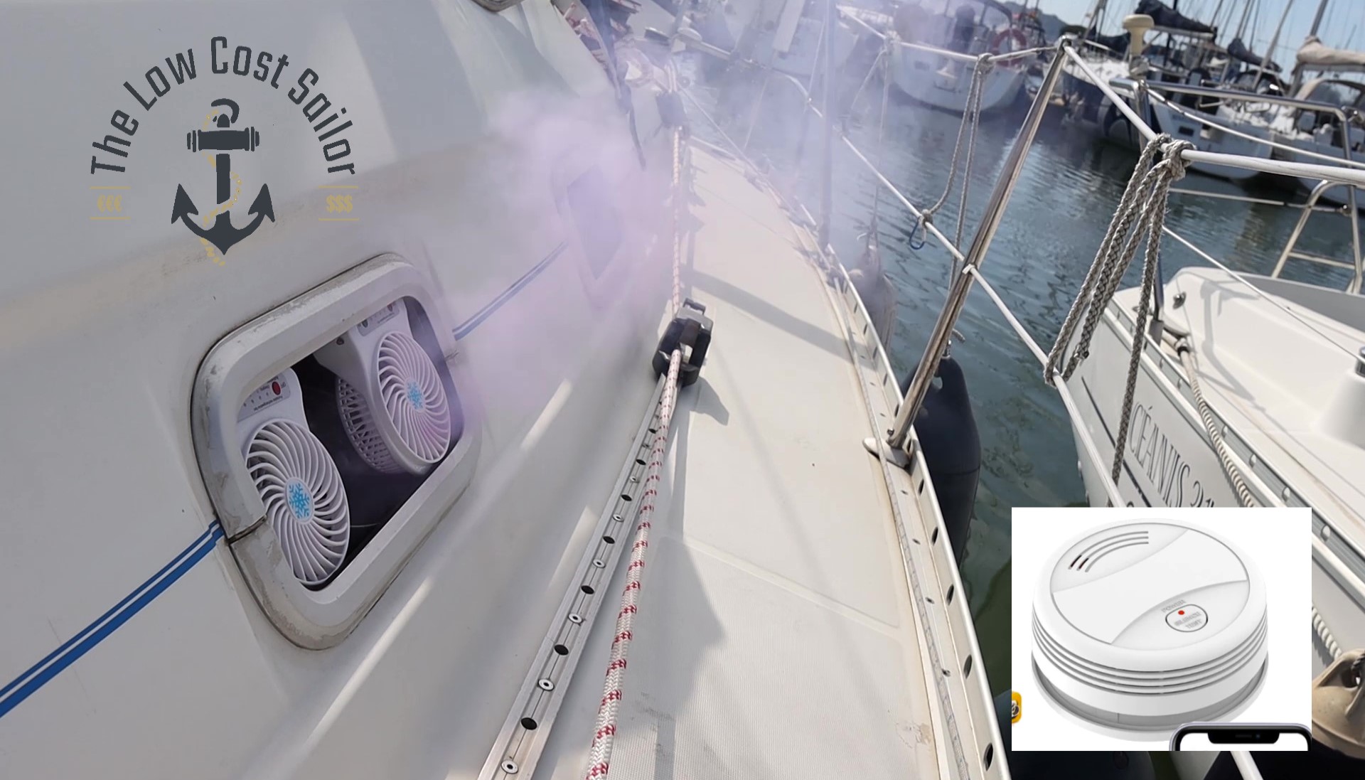 WiFi smoke detector alarm and extractor for boat´s kitchen - The Low ...